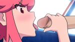  fellatio fellatio gif jakuzure_nonon kill_la_kill licking_penis penis uncensored 