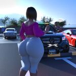 ass breasts car clothing dialogue rev2019