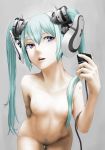 hatsune miku from vocaloid by metal akira (artist)