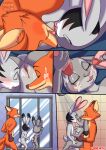  1_female 1girl 2boys a_fun_threesome_(comic) bbmbbf comic disney fur34* furry furry_female furry_male furry_only jack_savage judy_hopps nick_wilde palcomix zootopia 