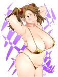 1girl big_breasts breasts brown_eyes brown_hair female_focus gundam gundam_build_fighters gundam_build_fighters_try long_hair sazaki_kaoruko shoumaru_(gadget_box) solo_female tagme teen