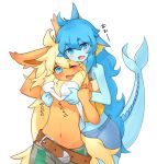 blush breasts female flareon hair long_hair pokemon pokã©mon vaporeon