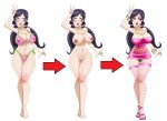 bikini breasts edit hairless_pussy hips hooker huge_breasts inkrait_(artist) love_live! love_live!_school_idol_project nipples nude nude_female open_mouth peace_sign prostitute prostitution pubic_hair pussy_hair thick_thighs thighs tongue tongue_out toujou_nozomi transformation v white_background wide_hips