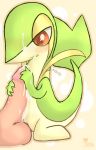  cum female male oral pok&atilde;&copy;mon pokemon sildre snivy swallow tricksta tsutaja 