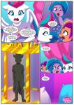  4girls anthro baseball_bat bbmbbf big_breasts blue_hair cleavage comic dialogue earth_pony equestria_untamed furry furry_female furry_only green_eyes imminent_rape izzy_moonbow_(mlp) my_little_pony my_little_pony:_a_new_generation nightgown palcomix pegasus pipp_petals_(mlp) pointing_at_viewer pov purple_eyes rainbow_hair shiny_skin shirt_only sleep_molestation sleeping sunny_starscout sunny_starscout_(mlp) the_midnight_bucker_(comic) unicorn wings zipp_storm_(mlp) 