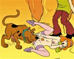 akabur bestiality breasts daphne_blake erect_nipples nude orgasm_face pussy_lips scooby scooby-doo shaggy shaggy_rogers shaved_pussy spread_legs stockings thighs zoophilia