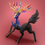  darkmirage female legendary_pokemon nintendo pinup pokemon solo video_games xerneas 