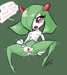 anus breasts creatures_(company) cum cum_drip cupcake992 dripping fairy_type_pokemon female game_freak gen_2_pokemon green_hair kirlia nintendo pink_eyes pokemon pokemon_(anime) pokemon_(creature) pokemon_(game) pokemon_(species) pokemon_diamond_pearl_&_platinum pokemon_dppt pokemon_heartgold_and_soulsilver pokemon_hgss porkyman psychic_type_pokemon pussy tutu white_body