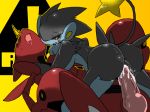 anthro feline female furry luxray pokemon porkyman scizor