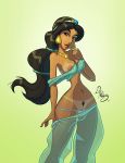  1girl aladdin_(series) female female_only princess_jasmine thedirtymonkey 