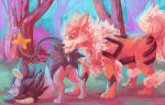  arcanine isisdejohto luxray pokemon porkyman 