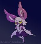 breasts nintendo noibat piercing pokemon pokã©mon shmutz-art video_games