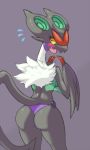  ass big_ass blush cowboy_shot female fwudo nintendo noivern pokemon video_games 