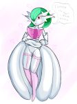 blush cactuscacti english_text female gardevoir heart mega_gardevoir nintendo pokemon pussy text video_games