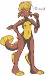  anthro breasts female nintendo pokemon pokemorph pussy smuttonorange stunfisk video_games 