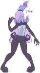  anthro breasts chandelure female nintendo pokemon pokemorph pussy smuttonorange video_games 