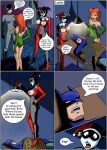 batman batman_(series) catwoman dc_comics dcau harley_quinn justice_hentai_2_comic justicehentai.com palcomix poison_ivy