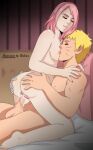  1boy 1girl blonde_hair boruto:_naruto_next_generations breasts cum cum_in_pussy cum_inside digital fluids male manga naruto naruto_(series) naruto_manga naruto_shippuden naruto_uzumaki penis pink_hair pussy sakura_haruno sex sucking_breasts vaginal_penetration wofiira 