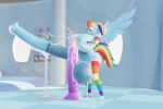  frostbound futanari horsecock hyper_dildo hyper_penis my_little_pony rainbow_dash 