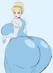  1girl ass big_ass big_breasts big_butt blonde_hair blue_eyes breasts bubble_ass bubble_butt butt_expansion cinderella cinderella_(1950_film) cinderella_(disney) dat_ass disney disney_princess dumptruck_ass dumptruck_butt fat_ass fat_butt gigantic_ass huge_ass huge_butt looking_back momiji_(artist) princess_cinderella sexy sexy_ass sexy_body sexy_breasts sexy_pose smelly_ass thick_ass thick_butt thick_thighs 