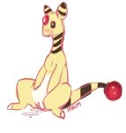  ampharos blush cum electric_type_pokemon female maim nintendo pokemon pussy video_games 