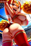  1girl ai_generated anus armpits ass cheerleader from_behind from_below furry furry_female grin huge_breasts mobians.ai open_mouth pom_pom_(cheerleading) pom_poms pussy sega socks sonic sonic_the_hedgehog_(series) spread_pussy stadium stockings sweat teeth tikal_the_echidna under_boob upskirt 