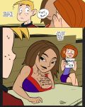 big_breasts bonnie_rockwaller breasts dialogue disney english_text flirting hagfish kim_possible kimberly_ann_possible nipple_slip ron_stoppable suggestive whispering