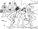  archie_andrews archie_comics betty_cooper david_farley ethel_muggs jughead_jones monochrome reggie_mantle veronica_lodge 