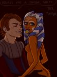 ahsoka_tano anakin_skywalker ass ass_grab breasts clone_wars condom erect_nipples nipples nude small_breasts star_wars star_wars:_the_clone_wars togruta