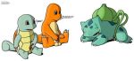 bulbasaur charmander pokemon squirtle