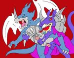  2boys anal crossover cum digimon exveemon handjob the_dreamstone zordrak_(the_dreamstone) 