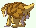 anus fiztheancient male nude penis plain_background pokemon presenting sandslash solo testicles white_background