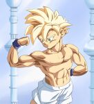 dragon_ball_z muscular_male son_gohan underwear