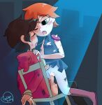 1boy 1girl brown_hair couple green_eyes higgs higgs_(svtfoe) marco_diaz orange_hair penis penis_in_pussy pussy saliva sex star_vs_the_forces_of_evil vaginal vaginal_penetration vaginal_sex