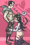 artist_request beowulf_(skullgirls) bottomless_female fellatio filia_(skullgirls) hearts oral samson_(skullgirls) skullgirls