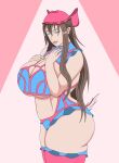  big_breasts brunette dumbo hips long_hair mrsjumbo mrsjumbo_(dumbo) thicc 