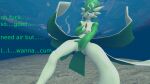  1girl drowning female gardevoir luigi13ro masturbation nintendo pokemon pokemon_(species) solo tagme underwater 