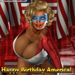 animated breasts danoshc gif superheroine