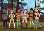  6girls anne_maria_(tdi) female_only laurie_(the_ridonculous_race) lineup sanders_(the_ridonculous_race) scarlett_(tdi) sierra_(tdi) tagme taylor_(the_ridonculous_race) the_ridonculous_race total_drama total_drama:_revenge_of_the_island total_drama_island total_drama_pahkitew_island zoey_(tdi) 