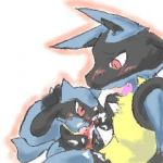 lucario nintendo pokemon riolu