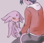  blush closed_eyes creatures_(company) eeveelution eifie_(pokemon) espeon espeon_(pokemon) female furry game_freak gen_2_pokemon hetero human interspecies male nintendo pokemon pokemon_(anime) pokemon_(creature) pokemon_(game) pokemon_(species) pokephilia psychic_type_pokemon purple_fur sex tail tartii vaginal 