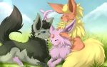 blackfury cum espeon flareon mightyena penis pokemon pokã©mon