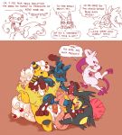  ampharos anal anal_penetration canine canine_penis cum cum_in_ass cum_inside erection gay group knot licking lucario male mawile mega_ampharos mega_evolution mega_lucario mega_mawile mega_mewtwo mewtwo nintendo oral penetration penis pokemon pokã©mon sheer_(artist) threesome tongue video_games 