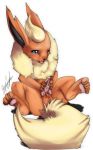  booster_(pokemon) creatures_(company) eeveelution fire_type_pokemon flareon furry game_freak gen_1_pokemon masturbation nintendo orange_fur pokemon pokemon_(anime) pokemon_(creature) pokemon_(game) pokemon_(species) tail tartii 