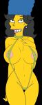  croc_(artist) julia_(the_simpsons) sexy sexy_body sexy_breasts sexy_pose the_simpsons 