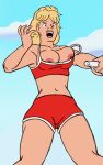 big_breasts crop_top erect_nipples king_of_the_hill luanne_platter shorts thighs water_ski