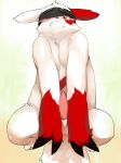  anus blindfold blush chubby drooling male penis pokemon pokã©mon saliva solo vu06 zangoose 