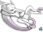 blush breasts dark_nek0gami female insertion lying masturbation mega_evolution mega_mewtwo_y mewthree mewtwo nintendo on_back open_mouth penetration pokemon pussy pussy_juice red_eyes sketch solo spread_legs spreading tail tail_sex vaginal vaginal_insertion vaginal_penetration video_games