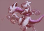  9_6 anal anal_sex fellatio gay grey_background mega_mewtwo_y mew mewthree mewtwo oral pokemon porkyman threesome unknown_artist 