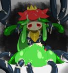  blush cum lilligant nintendo pokemon red_eyes tentacle tentacles 